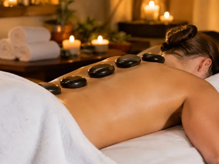 Hot stone massage Red Deer